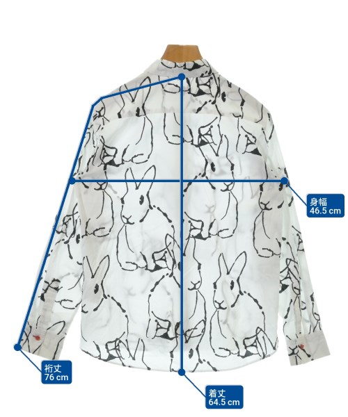 PS by Paul Smith（ピーエスバイポールスミス）カジュアルシャツ 白 サイズ:40(M位) レディース/2200608375038