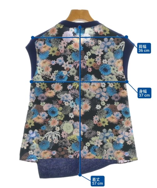 PS by Paul Smith（ピーエスバイポールスミス）ベスト 紺 サイズ:M レディース/2200674633025