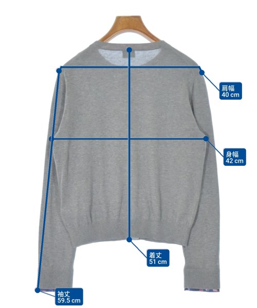 PS by Paul Smith（ピーエスバイポールスミス）カーディガン グレー サイズ:M レディース/2200671788087