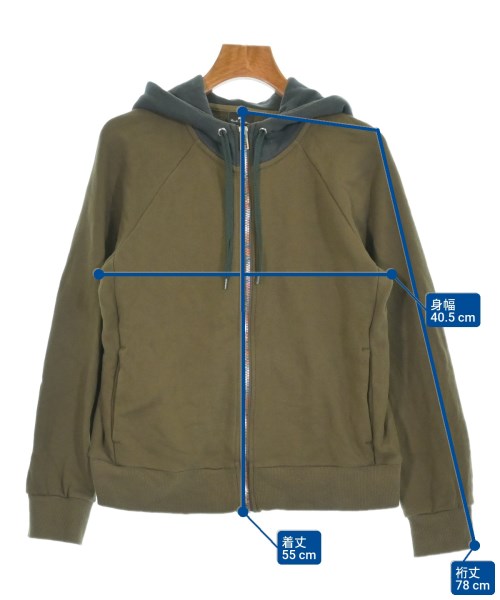 PS by Paul Smith（ピーエスバイポールスミス）パーカー カーキ サイズ:M レディース/2200658182020