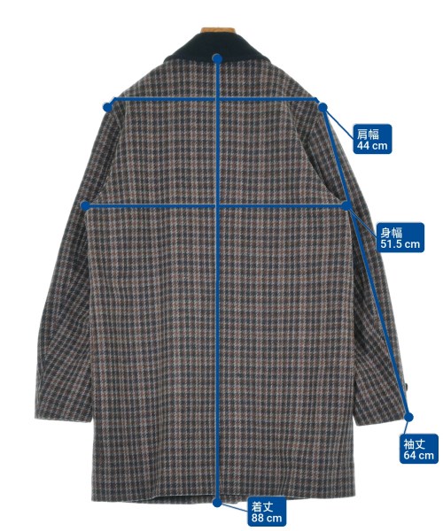 PS by Paul Smith（ピーエスバイポールスミス）ステンカラーコート 紺 サイズ:M レディース/2200632400010