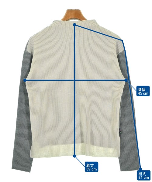 PS by Paul Smith（ピーエスバイポールスミス）ニット・セーター グレー サイズ:M レディース/2200701608286