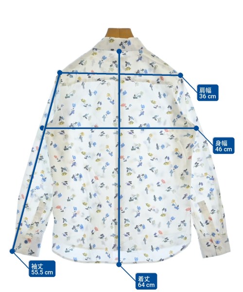 PS by Paul Smith（ピーエスバイポールスミス）カジュアルシャツ 白 サイズ:38(S位) レディース/2200704519121