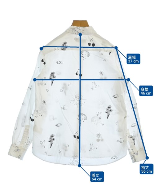 PS by Paul Smith（ピーエスバイポールスミス）カジュアルシャツ 白 サイズ:40(M位) レディース/2200704519145