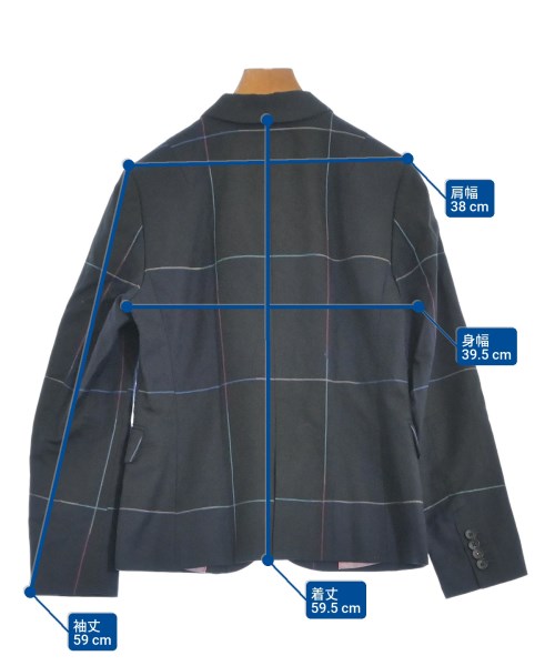 PS by Paul Smith（ピーエスバイポールスミス）カジュアルジャケット 紺 サイズ:40(M位) レディース/2200664314088