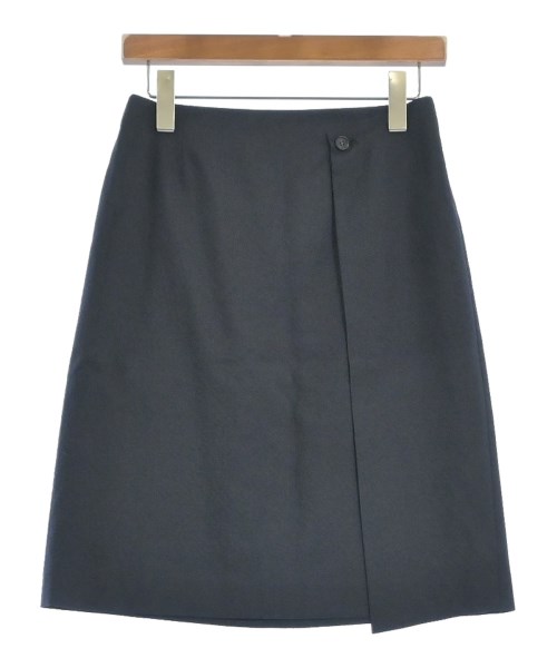 PS by Paul Smith(ピーエスバイポールスミス)ひざ丈スカート 紺 サイズ:40(M位)/2200665196041