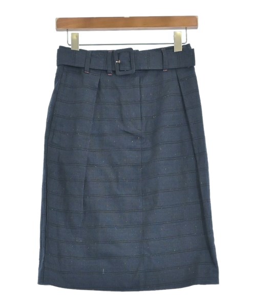 PS by Paul Smith(ピーエスバイポールスミス)ひざ丈スカート 紺 サイズ:38(S位)/2200665196058