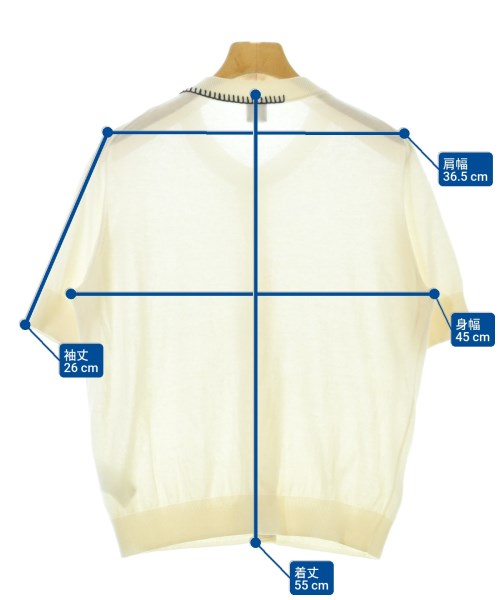 PS by Paul Smith（ピーエスバイポールスミス）カーディガン 白 サイズ:M レディース/2200670403011