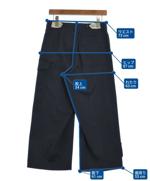 PS by Paul Smith（ピーエスバイポールスミス）カーゴパンツ 紺 サイズ:40(M位) レディース/2200723481133