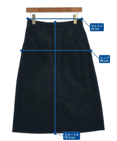 PS by Paul Smith（ピーエスバイポールスミス）ロング・マキシ丈スカート 黒 サイズ:42(M位) レディース/2200728964181