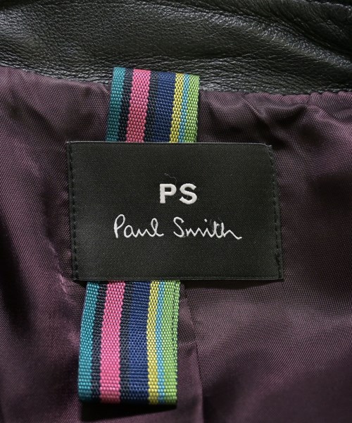 PS by Paul Smith（ピーエスバイポールスミス）ライダース 黒 サイズ:38(S位) レディース/2200714355023
