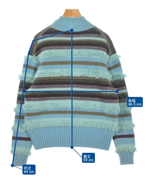 PS by Paul Smith（ピーエスバイポールスミス）ニット・セーター 青 サイズ:M レディース/2200714355191