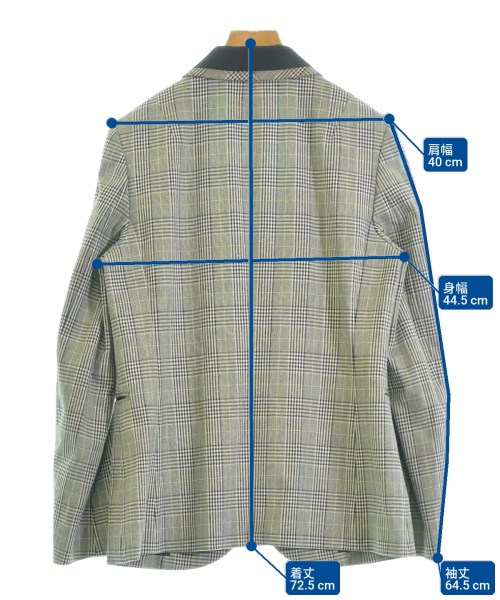 PS by Paul Smith（ピーエスバイポールスミス）ジャケット グレー サイズ:40(M位) レディース/2200724529087