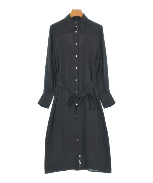 PS by Paul Smith(ピーエスバイポールスミス)シャツワンピース 黒 サイズ:38(S位)/2200675224086