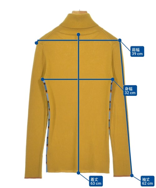 PS by Paul Smith（ピーエスバイポールスミス）ニット・セーター 黄 サイズ:M レディース/2200686509066