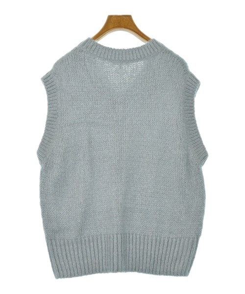 BLAMINK ブラミンク ベスト レディース 【古着】【中古】 BLAMINK（ブラミンク）ベスト 青 サイズ:38(M位) レディース