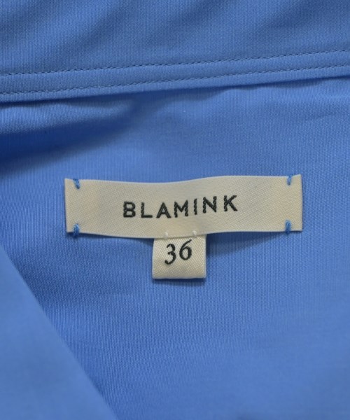 BLAMINK（ブラミンク）カジュアルシャツ 青 サイズ:36(S位) レディース/2200644741477
