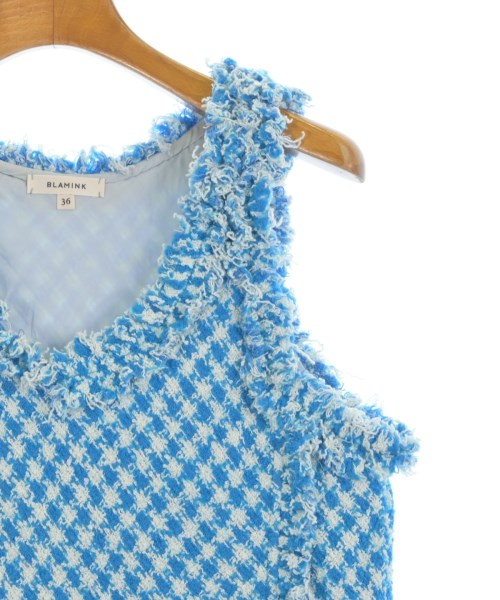BLAMINK（ブラミンク）ベスト 青 サイズ:36(S位) レディース/2200613743211