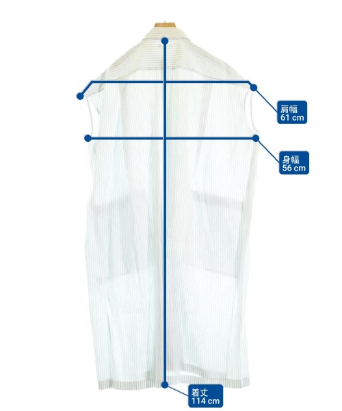 BLAMINK（ブラミンク）シャツワンピース 白 サイズ:36(S位) レディース/2200624030065