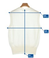 BLAMINK（ブラミンク）ベスト 白 サイズ:38(M位) レディース/2200614675412
