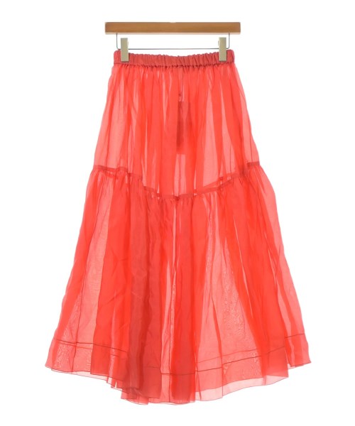 BLAMINK（ブラミンク）ロング・マキシ丈スカート 赤 サイズ:36(S位) レディース/2200631233589