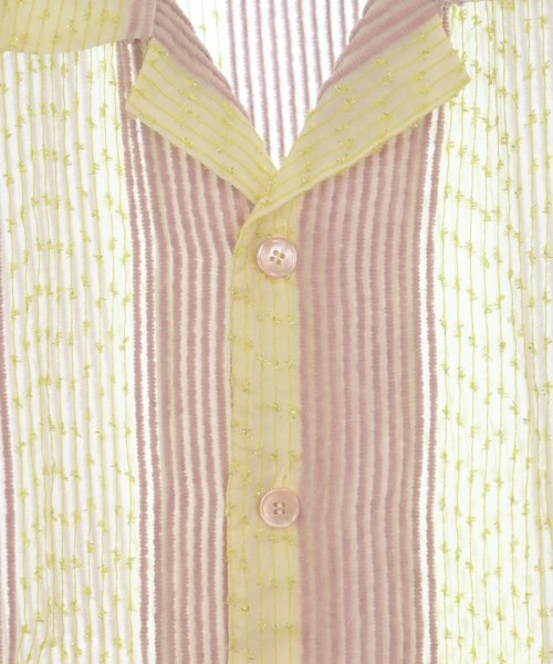 BLAMINK（ブラミンク）カジュアルシャツ 黄 サイズ:38(M位) レディース/2200612826069