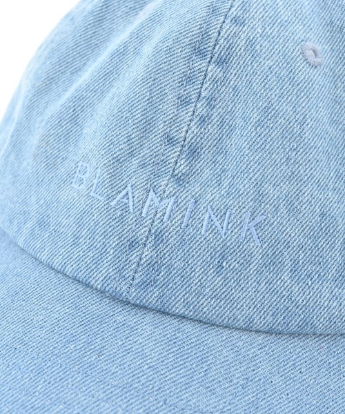 BLAMINK（ブラミンク）キャップ 青 サイズ:F レディース/2200563507345
