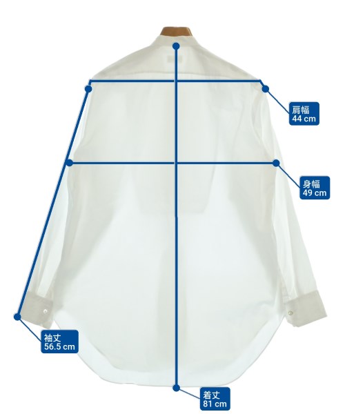 BLAMINK（ブラミンク）カジュアルシャツ 白 サイズ:36(S位) レディース/2200670055043