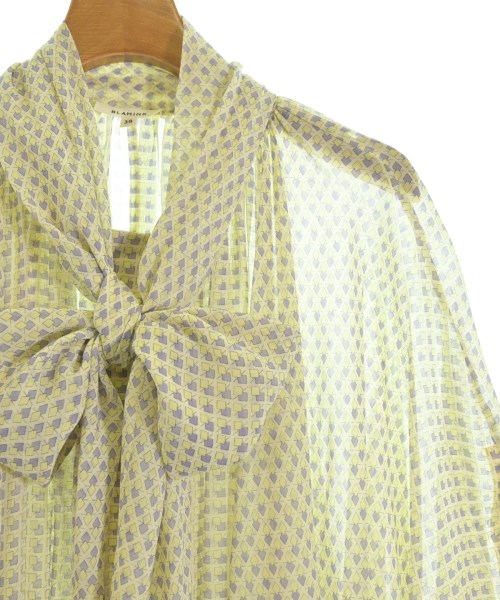 BLAMINK（ブラミンク）ブラウス 黄 サイズ:38(M位) レディース/2200670303182