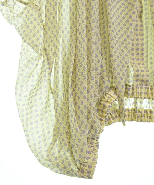 BLAMINK（ブラミンク）ブラウス 黄 サイズ:38(M位) レディース/2200670303182