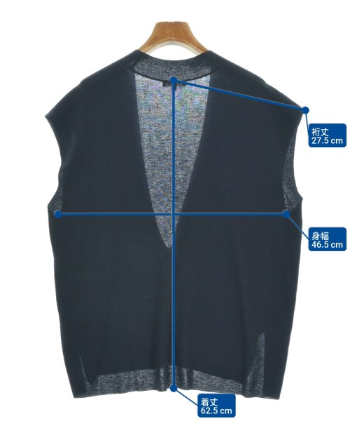BLAMINK（ブラミンク）ベスト 紺 サイズ:36(S位) レディース/2200670303243
