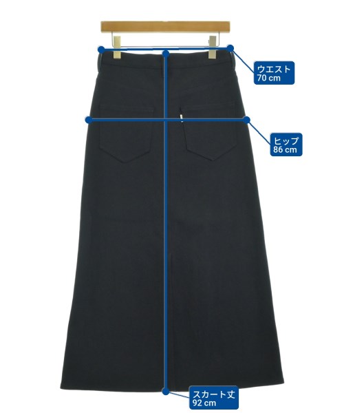 BLAMINK（ブラミンク）ロング・マキシ丈スカート 紺 サイズ:36(S位) レディース/2200670303304