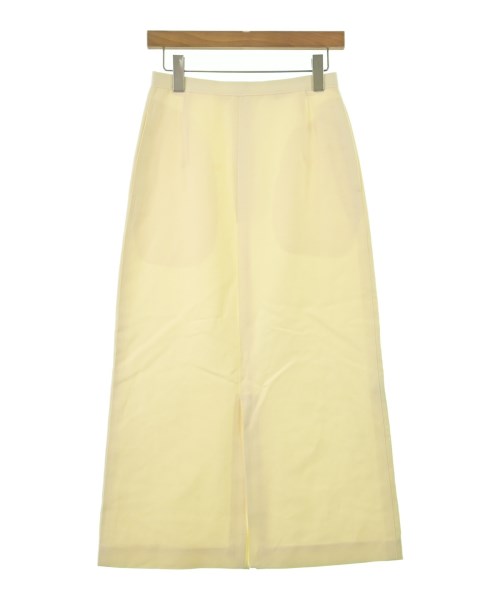 BLAMINK(ブラミンク)ロング・マキシ丈スカート 黄 サイズ:36(S位)/2200670303342
