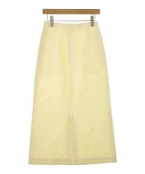 BLAMINK（ブラミンク）ロング・マキシ丈スカート 黄 サイズ:36(S位) レディース/2200670303342