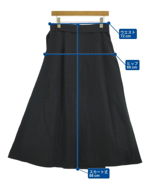 BLAMINK（ブラミンク）ロング・マキシ丈スカート 黒 サイズ:38(M位) レディース/2200670303410