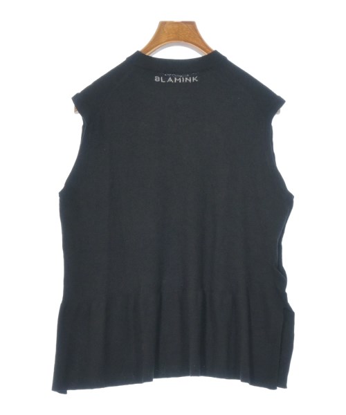 BLAMINK（ブラミンク）ベスト/ノースリーブ 黒 サイズ:-(M位) レディース/2200673976048