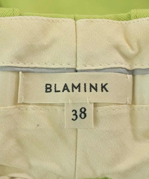 BLAMINK（ブラミンク）スラックス 緑 サイズ:38(M位) レディース/2200670782161