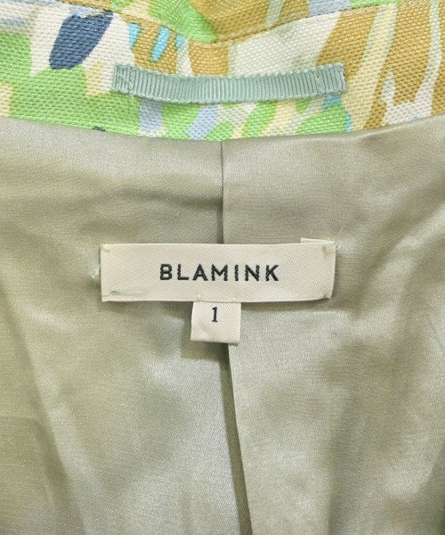 BLAMINK（ブラミンク）カジュアルジャケット 緑 サイズ:1(S位) レディース/2200675507141