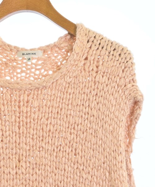 BLAMINK（ブラミンク）ベスト/ノースリーブ ピンク サイズ:38(M位) レディース/2200678986233