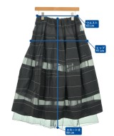 BLAMINK（ブラミンク）ロング・マキシ丈スカート 黒 サイズ:36(S位) レディース/2200693054016