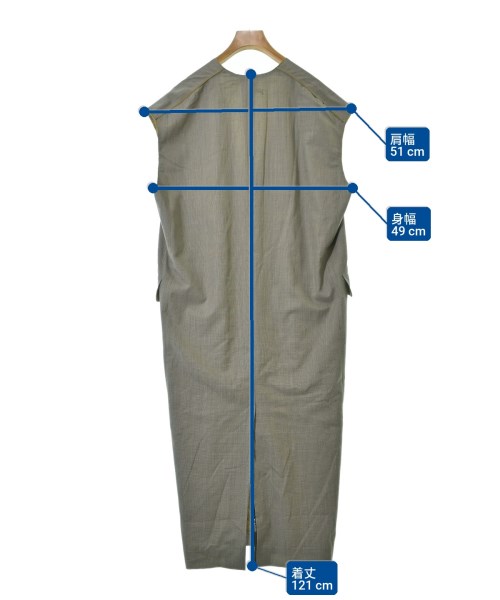 BLAMINK（ブラミンク）ワンピース グレー サイズ:38(M位) レディース/2200637068024