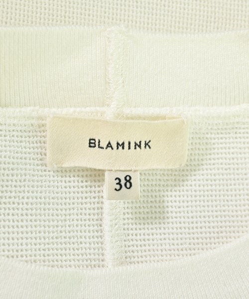 BLAMINK（ブラミンク）タンクトップ 白 サイズ:38(M位) レディース/2200712573085