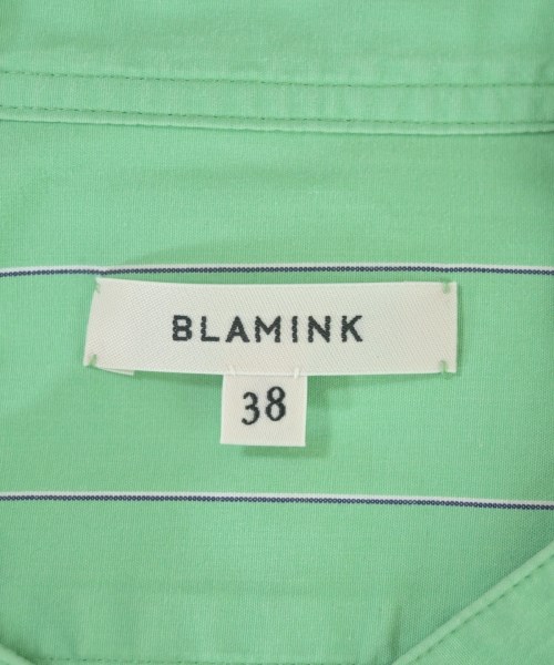 BLAMINK（ブラミンク）シャツワンピース 緑 サイズ:38(M位) レディース/2200638724110