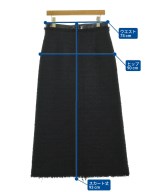 BLAMINK（ブラミンク）ロング・マキシ丈スカート 黒 サイズ:38(M位) レディース/2200639071329