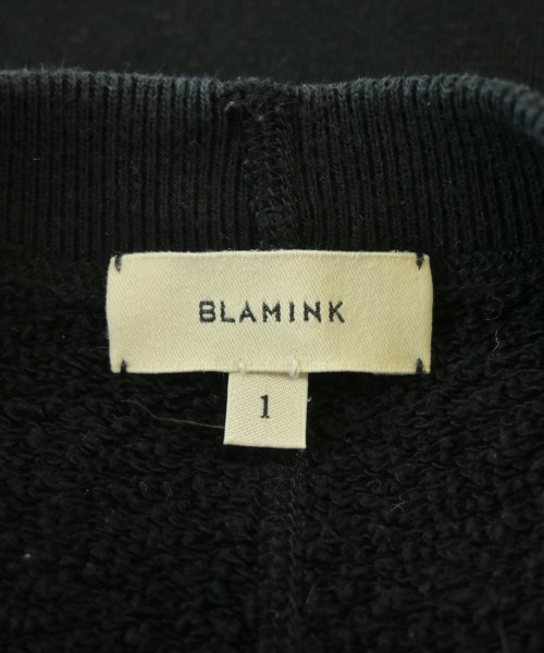 BLAMINK（ブラミンク）スウェット 黒 サイズ:1(S位) レディース/2200709354031