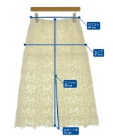 BLAMINK（ブラミンク）ロング・マキシ丈スカート 白 サイズ:36(S位) レディース/2200663224029