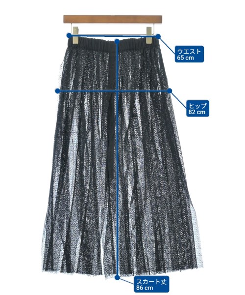 BLAMINK（ブラミンク）ロング・マキシ丈スカート 黒 サイズ:38(M位) レディース/2200663695058