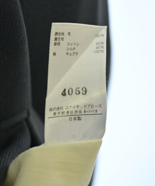 BLAMINK（ブラミンク）テーラードジャケット グレー サイズ:38(M位) レディース/2200662100058