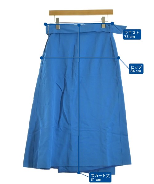 BLAMINK（ブラミンク）ロング・マキシ丈スカート 青 サイズ:38(M位) レディース/2200667993013