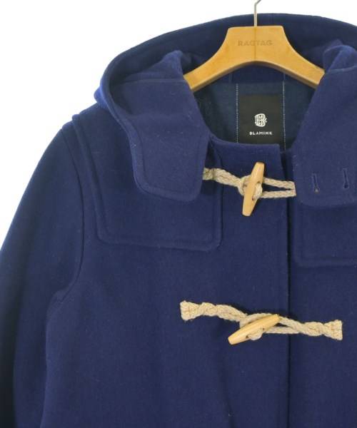 BLAMINK（ブラミンク）ダッフルコート 紺 サイズ:48(XXL位) レディース/2200670282029